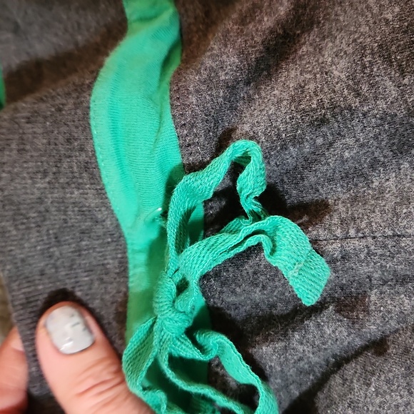 3pc made for life grey green jacket tee Sweats jcpenney lg and xl tops - Picture 10 of 11